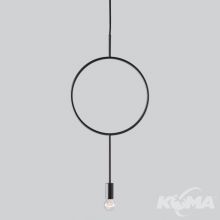 Circle lampa wisząca 1x40W E14 230V ciemnoszara